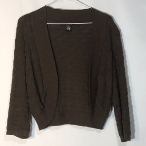 89th & Madison Brow Sweater Cardigan Size Medium